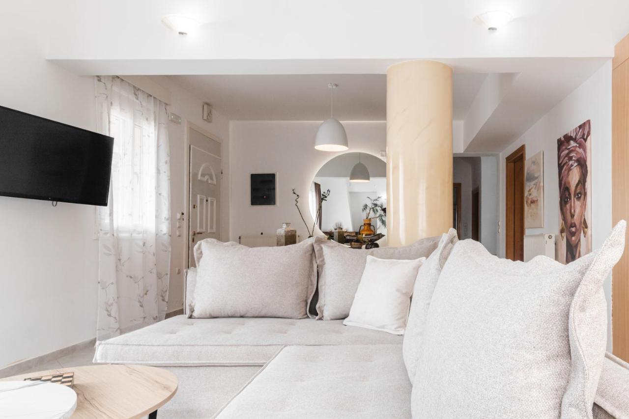 Villa Ventus, 40Sqm Private Pool & Hot Tub! Roussospítion 외부 사진