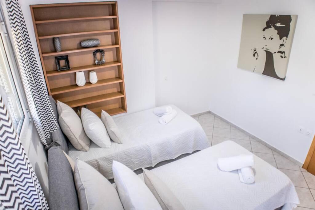 Villa Ventus, 40Sqm Private Pool & Hot Tub! Roussospítion 외부 사진